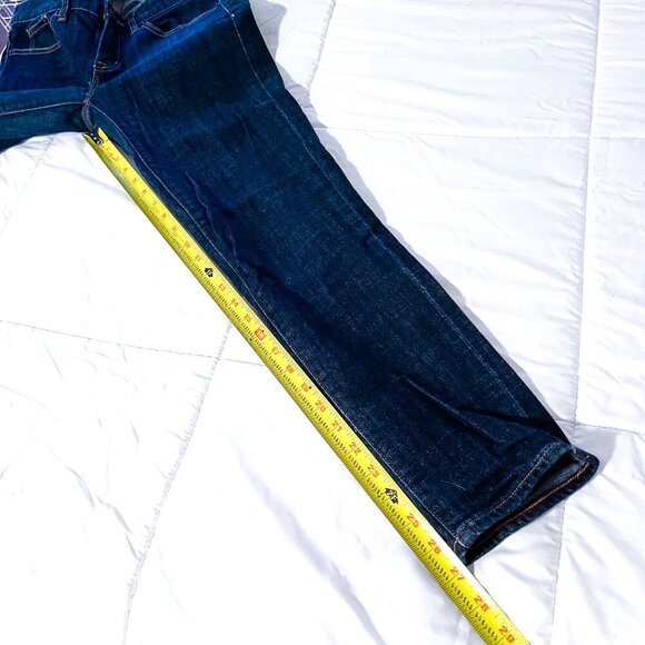 J.Crew Dark Wash Ever Stretch Skinny Ankle Toothpick Jeans 27 - Picture 16 of 16